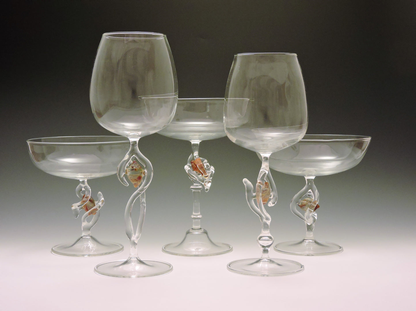 Germinating Stemware Goblets (Set of 5)